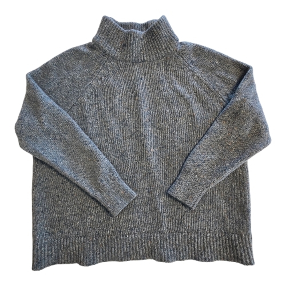 Pendleton Womens Donegal Merino Wool Pullover Sweater Heathered Size L